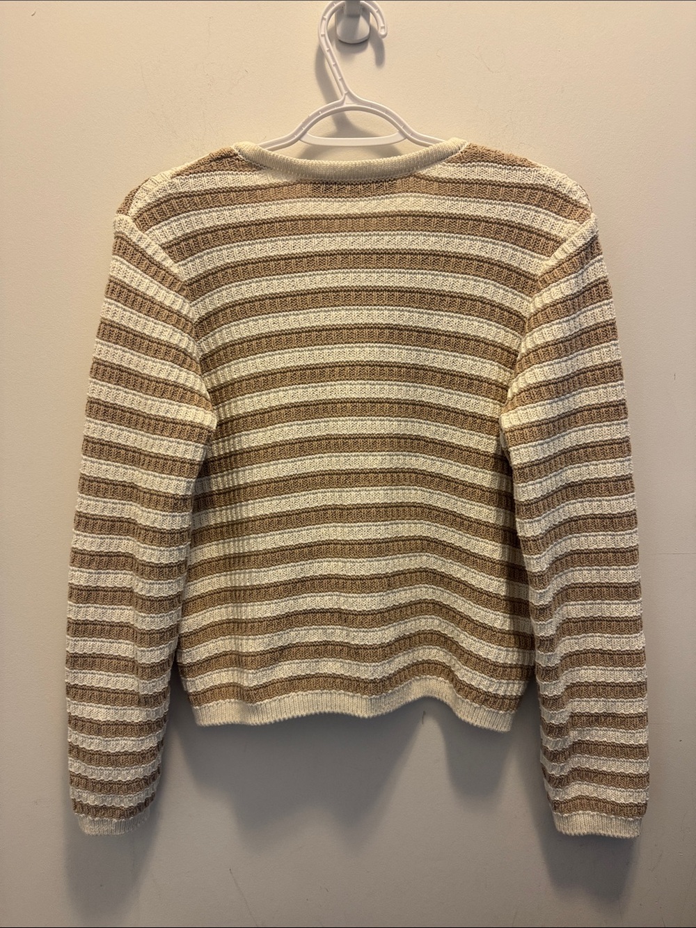 Striped Cardigan with Buttons - Picture 4 of 4